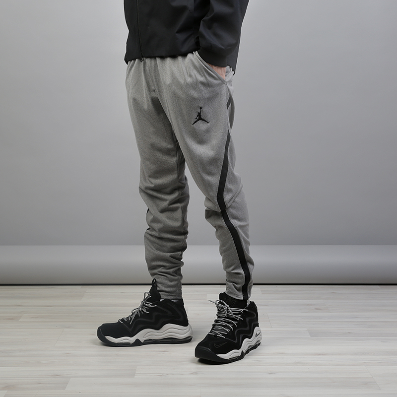 мужские серые брюки Jordan Dry 23 Alpha Training 889711-091 - цена, описание, фото 2